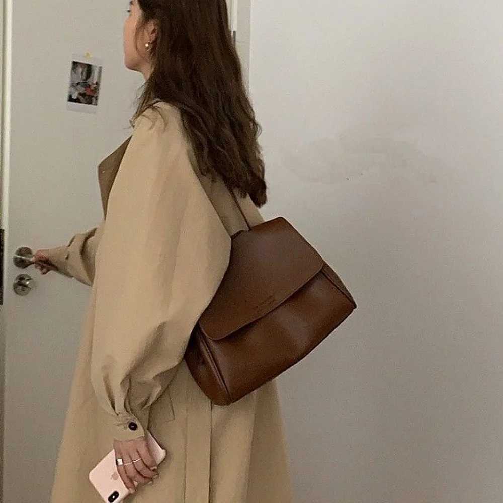 2023 Fashion Large PU Shoder Bag Grossbody Message Bag for Wan Students School Z250318