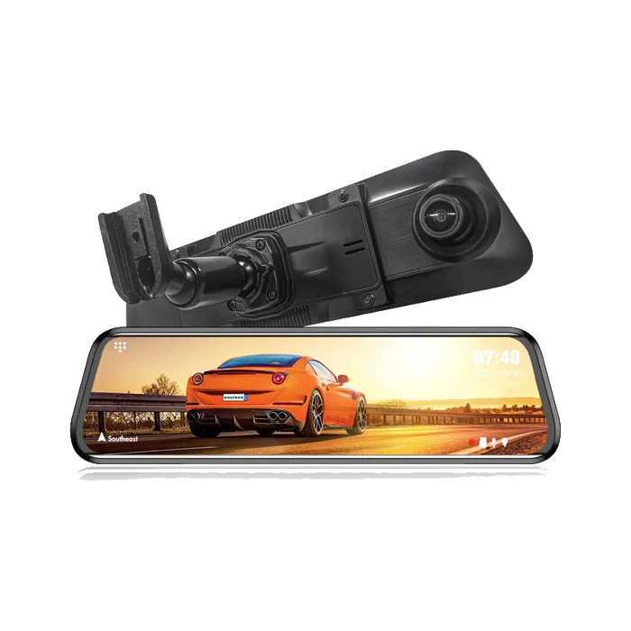 Car DVRs WOLFBOX OEM Bracket for Mirror Dash Cam 12 Inch Mirror Dash Cam Mount Bracket Arm for Car DVR Instead of Strap H250206