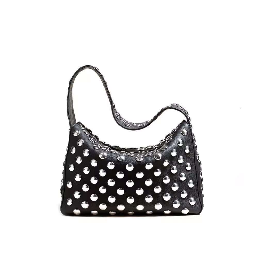 Fashion Women Shoulder Crossbody Armpit Design Underarm Solid Color Messenger Bag Purse Hobos Handbags
