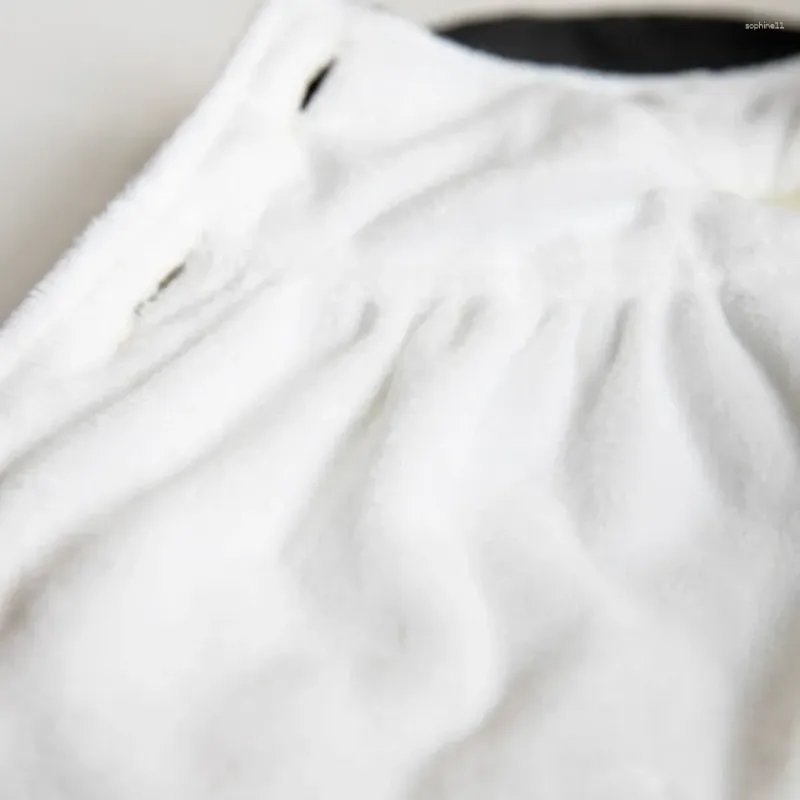 Dog Apparel Autumn Winter Pet Plush Lapel Coat Warm Skirt Clothes Teddy Designer For Small Dogs HF49