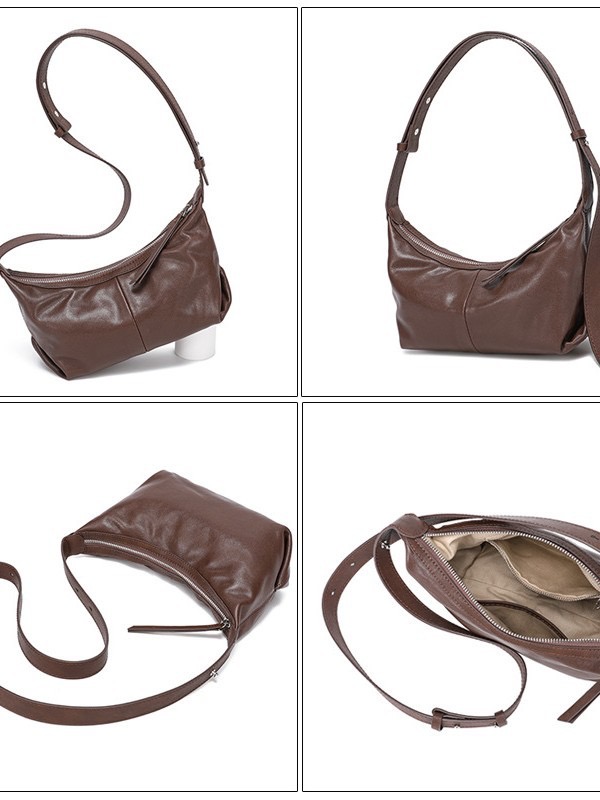 2025 new New Trendy and Stylish Simple Large Capacity Shoulder Commuting Versatile Tote Bag Cross border Women's Underarm BagH6.26