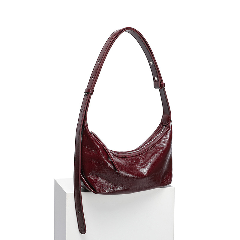 2025 new New Trendy and Stylish Simple Large Capacity Shoulder Commuting Versatile Tote Bag Cross border Women's Underarm BagH6.26