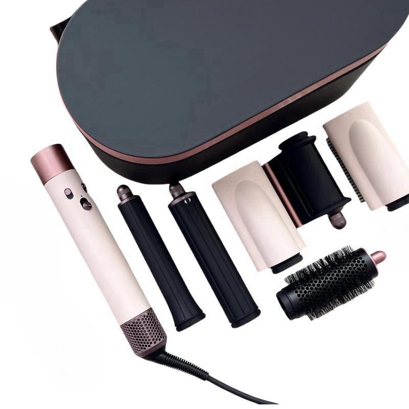 Complete 6 Heads Multi-functional Curling Iron Professional Salon Hair Dryer Tool EU UK US Plug Curling Iron Set with Accessory tools Storage Box