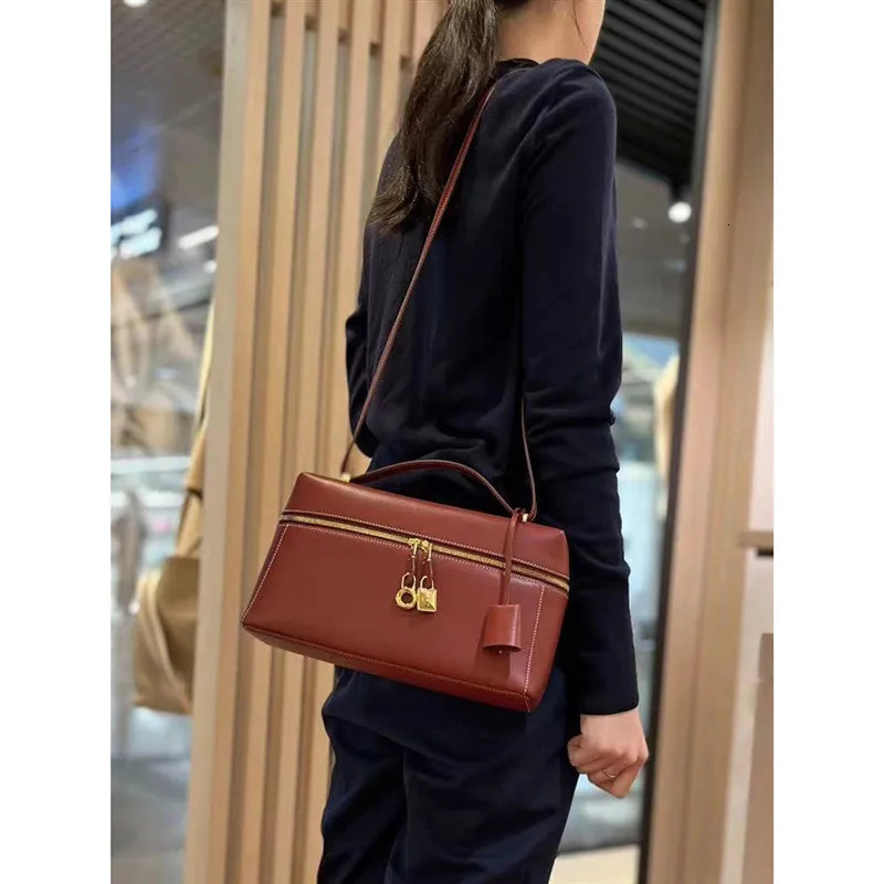 Vintage Inspired Crossbody for Women - Large Square Leather hot Shoulder Bag with Versatile Style