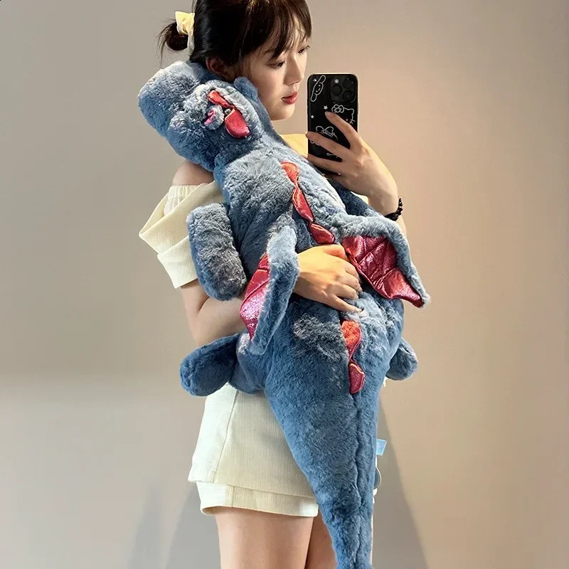 Plush Pillow Little Flying Dragon Doll Sleep Pillow Dinosaur Plush Toy Cute Little Flying Dragon Doll 241210