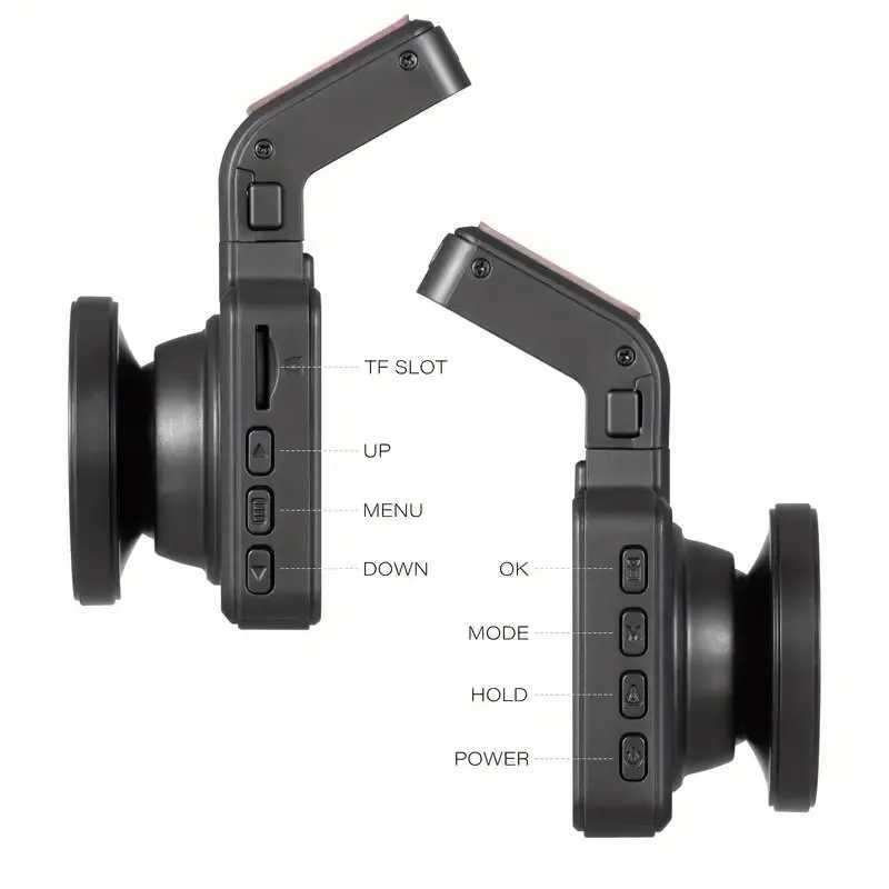 Car DVRs Hd dashcam wireless WiFi connects front and rear dual lens with reverse video car black box car DVR car surveillance camera H250206