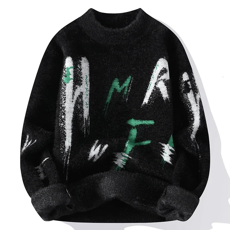 Mens Loose Autumn A… - image