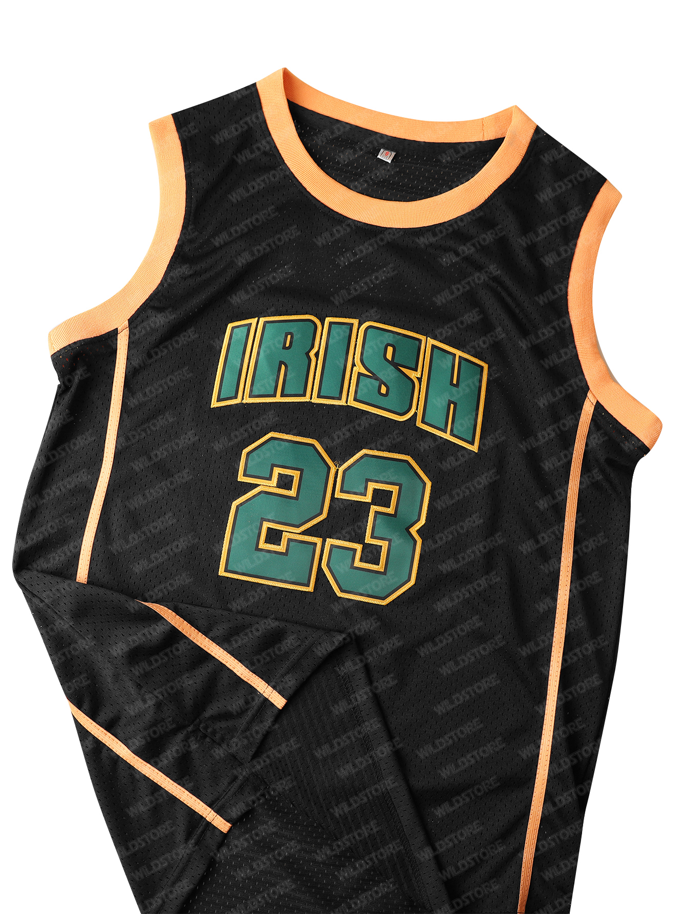 St. Vincent Mary High School Basketball Jerseys All Stitched White/Green/Yellow Men Sizes S-3XL