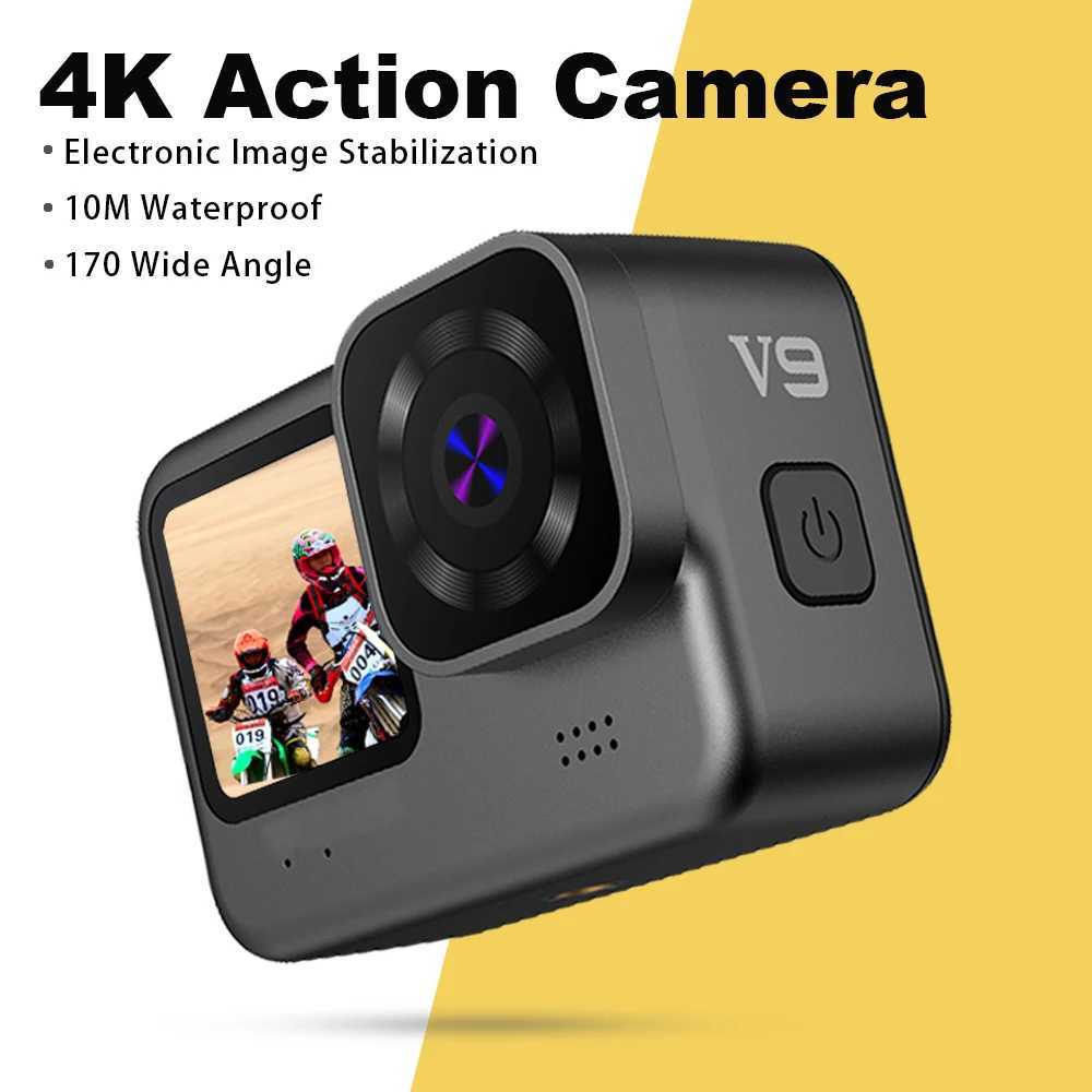 2024 New CERASTES 4K60FPS WiFi Seismic Action Camera Go With Remote Control Sn Waterproof Sports Camera Pro Drive Recorder Y241211