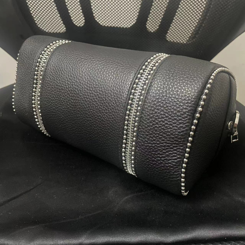 Women's Bags Genuine Leather Women Niche Brand Design New High Quality Fashion Handbag Light Casual Boston Mini Wrist Bag