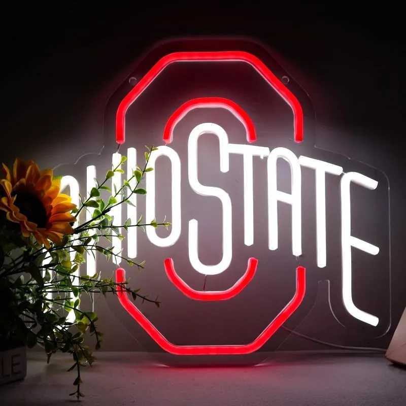 XM Football Neon Wall Decoration LED Logo Bedroom Mens Cave Football Club Bar Hanging Wall Decoration X241210