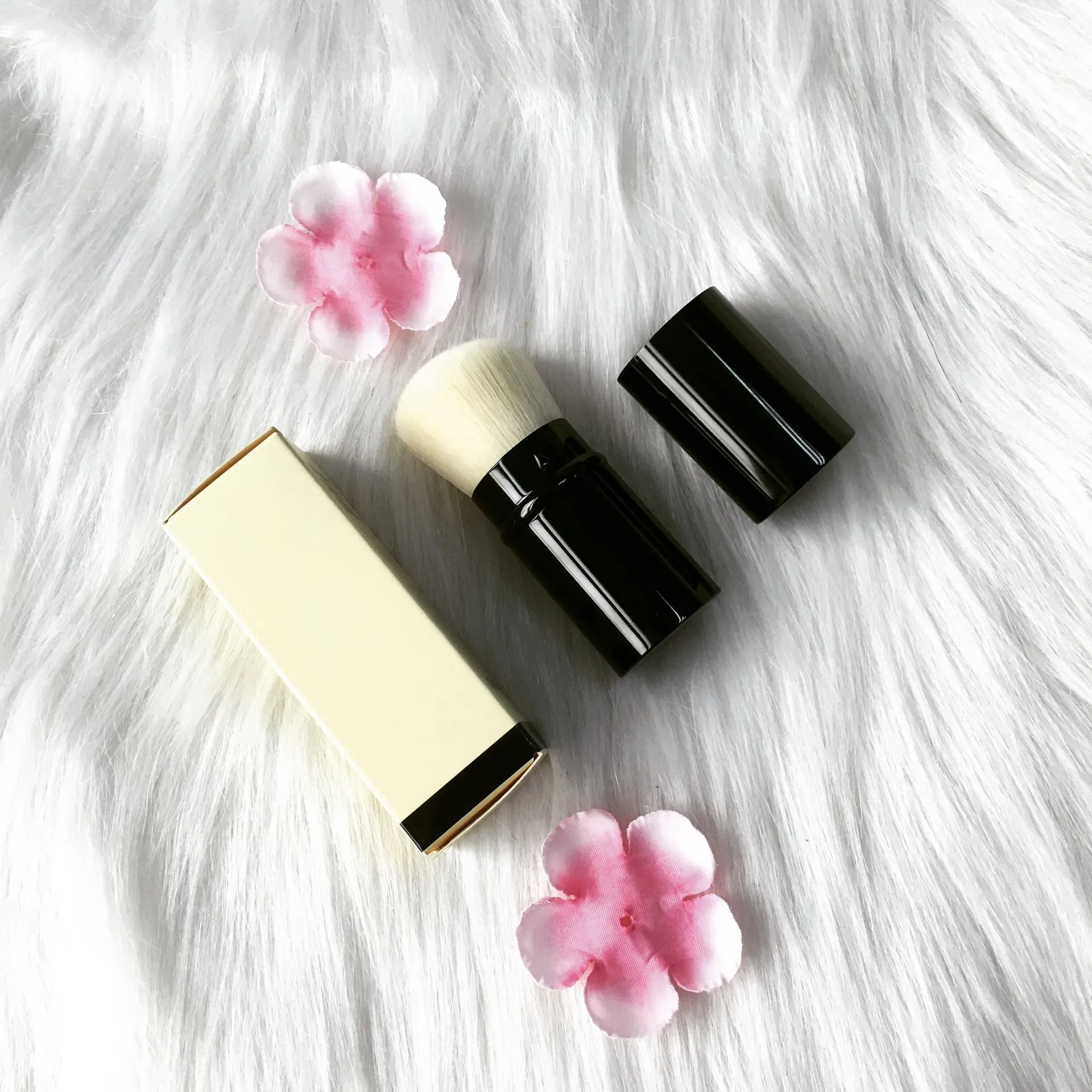Retractable brush retail box makeup brush, mixed single brush, shrinkable brush
