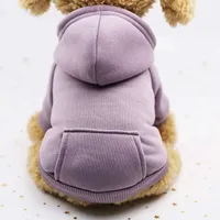 DualPet Winter Dog Sweaters Cold Warm Weather Sweatshirt Hoodie for Small Medium Dogs and Cat XS-2XL Pet Supplies HF46