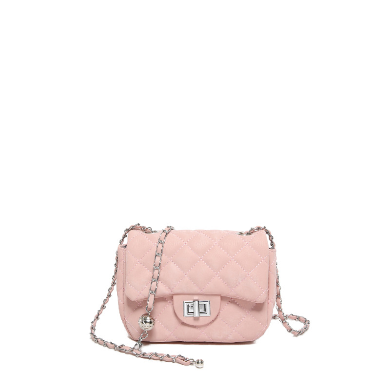 Fashion Bag Womens Designer Bags: Quilted Faux Leather Crossbody With Chain Strap - Elegant Square Design, Versatile Single Shoulder New Free Delivery