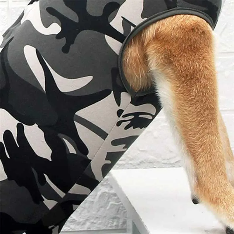 Breathable Pet Sterilization Suit Dog Surgery Recovery Clothes for Small Large Dogs Anti-Licking Puppy Cats Vest Bulldog HF36