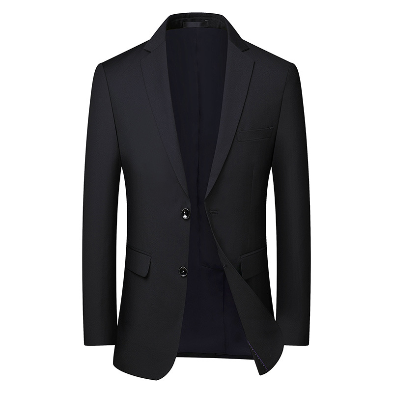 K708 Men's Slim Fit Single-Breasted Business Suit with Jacket