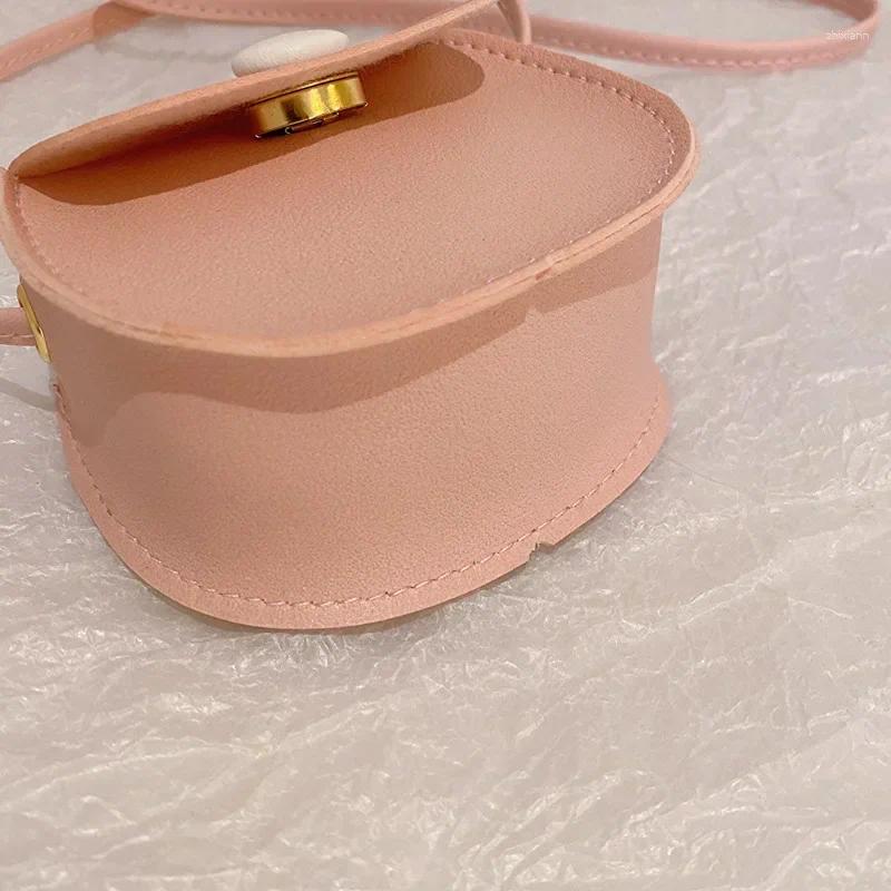 2025 NEW 2025 NEW Drawstring Korean Fashion Coin Purse Children Cute Shoulder Bag Crossbody Western All-In-One Girl Chain Round zhanyishengli
