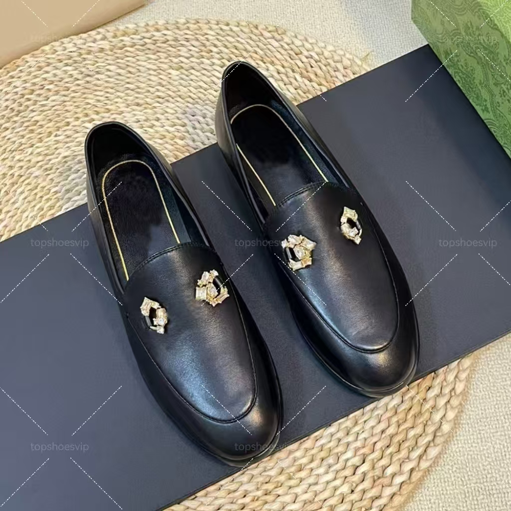 designer loafers women moccasins designer shoes classic luxury flats everyday versatile leather shoes top quality genuine leather soles EU35-42