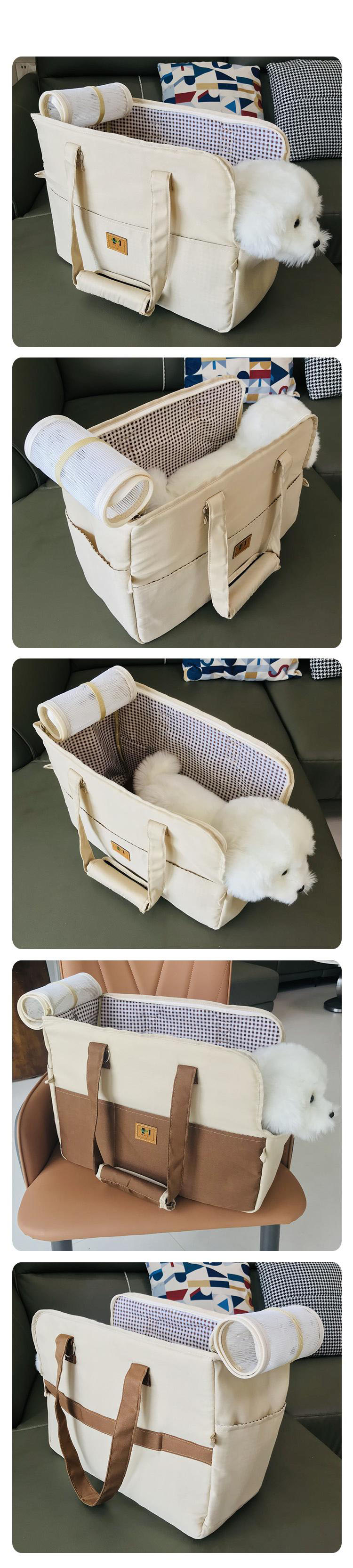 Update New Crossbody Outdoor Dog Portable Breathable Cat Backpack Travel Pet Bag Handbag