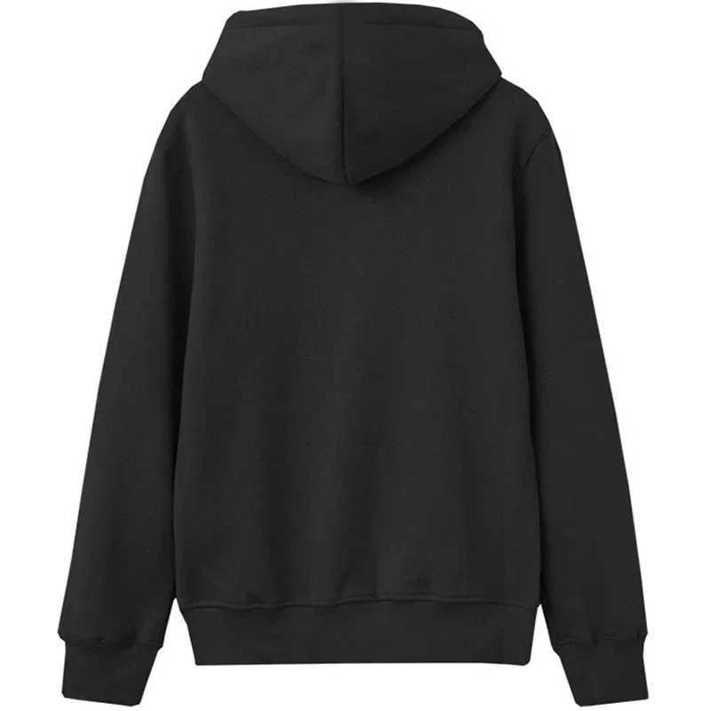New Womens Casual Hoodie Heartbeat Printed Mens Loose Hoodie Couple Sports Shirt Womens Hoodie Top W241210