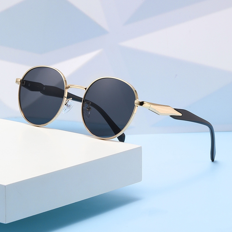 2024 Spring/Summer Hot Fashion Men's and Women's Internet Celebrity New Style Trendy Sunglasses European and American Sunglasses 2412