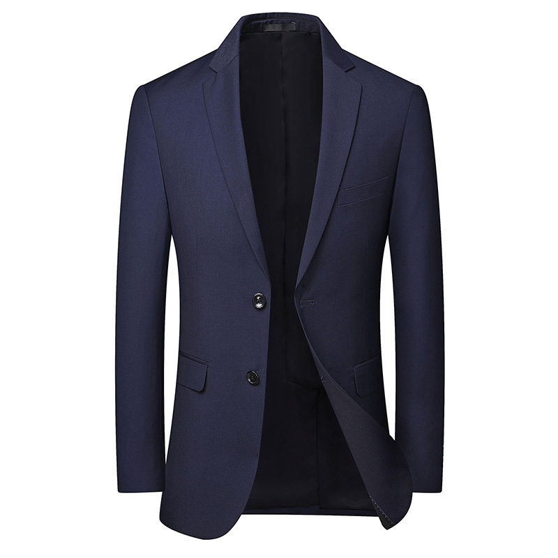 K708 Men's Slim Fit Single-Breasted Business Suit with Jacket
