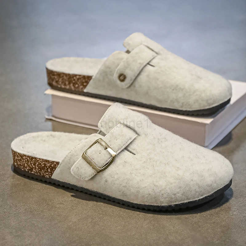 Mens Wens Plush-Li Slippers Winter Warmth for Indoor Outdoor Perfect for Couples! Z241211