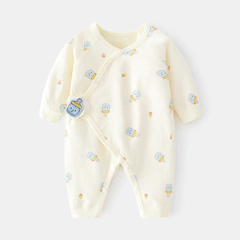 Cotton Newborn Baby Girl Boy Romper Print Baby jumpsuit Casual New Born Clothes for Girls Boys Spring/Summer Collection M241211