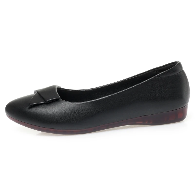 AIYUQI Women's Flat Shoes Spring Non Slip Mom Shoes Women Casual Flat Large Size Women's Shoes