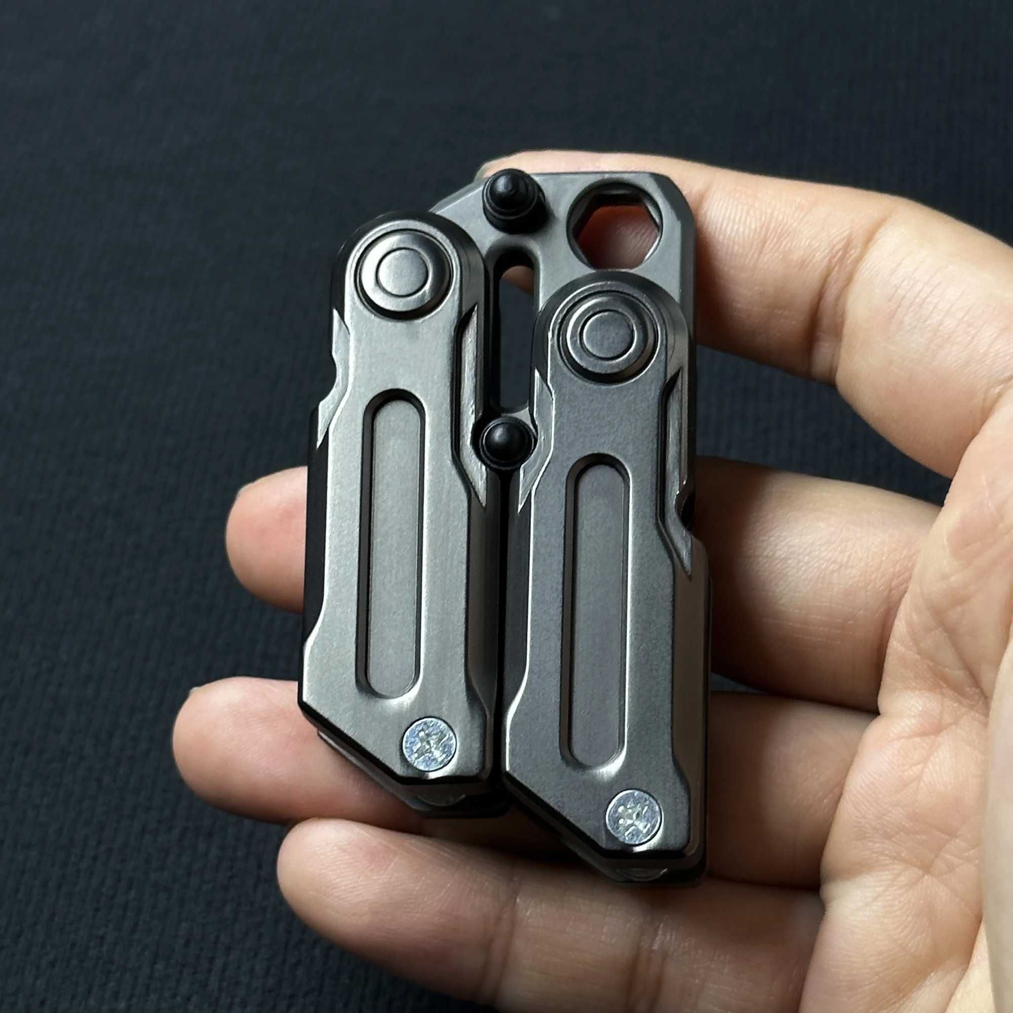 Spinning Top Fidget Slider Compact EDC Bottle Opening Multifunctional Fidget Slider Spinner Stress Relief Toy Gifts H241211