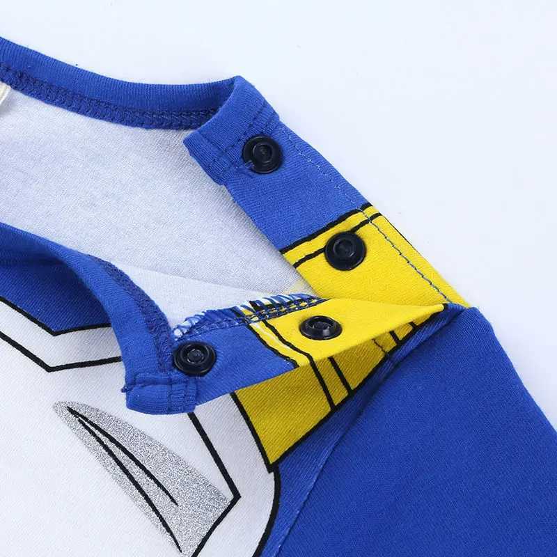 Baby boy clothing cotton jumpsuit short sleeved/long sleeved jumpsuit baby children Onesie role-playing summer clothing M241211