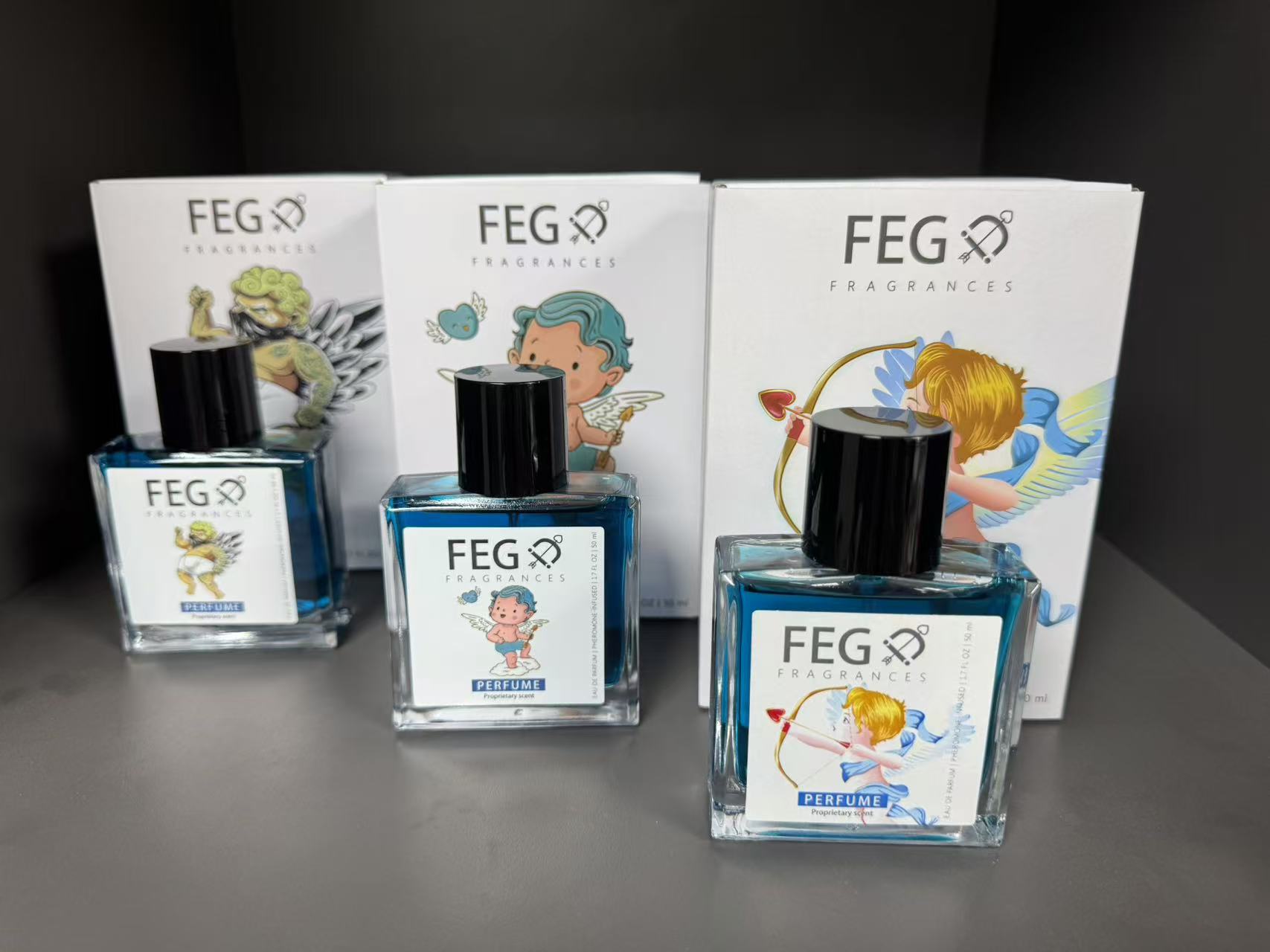 FEG Fragrances PERFUME Proprietary scent EDP 50ML PHEROMONE INFUSED Parfum Long Lasting Smell Women Men Perfume