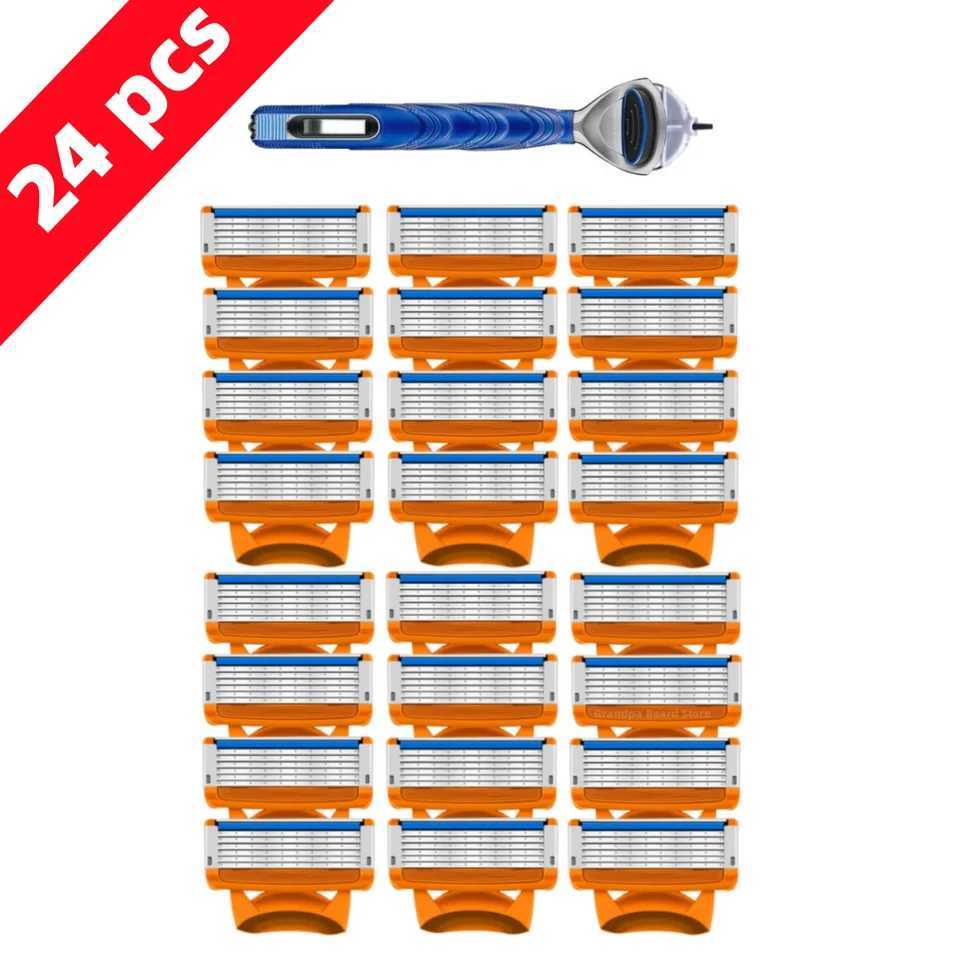 Mens facial razors safety removal manual razors razor blade replacement razor blade boxW241211