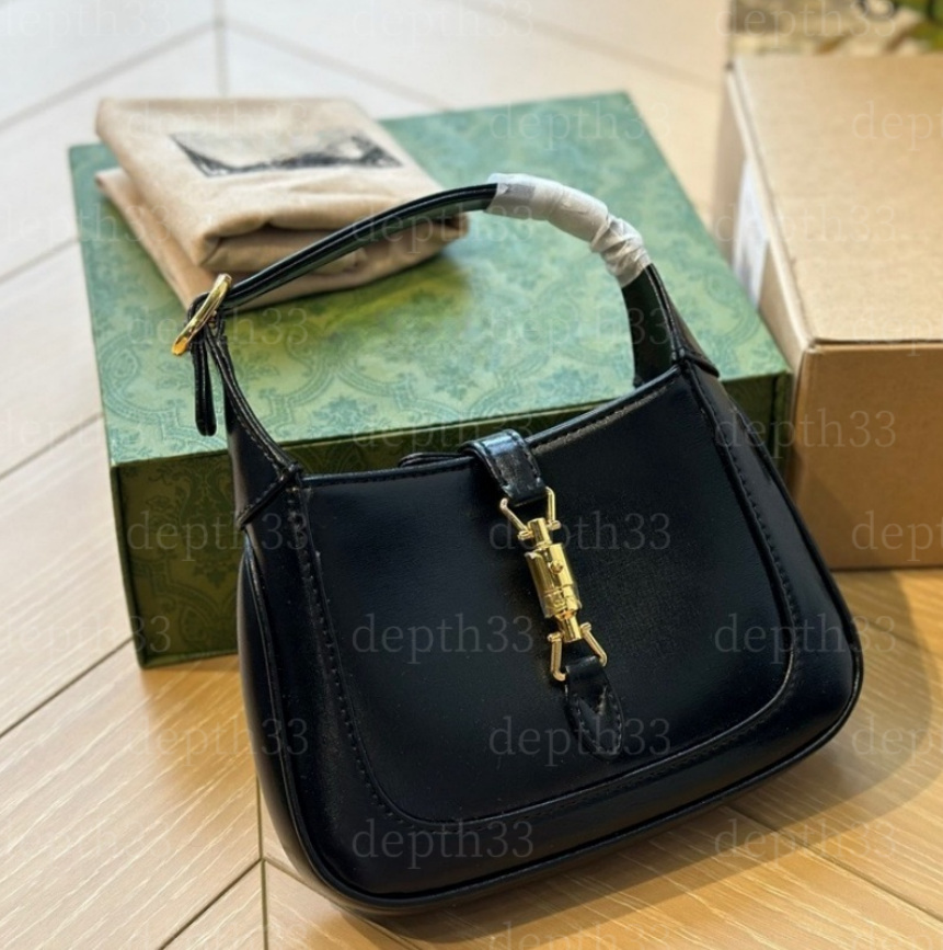 Women Bag Jackie 1961 Designer luxury Shoulder Bags Handbag Versatile Large Capacity Portable Cross Body Messenger Leather Women's Underarm Wallet Purse