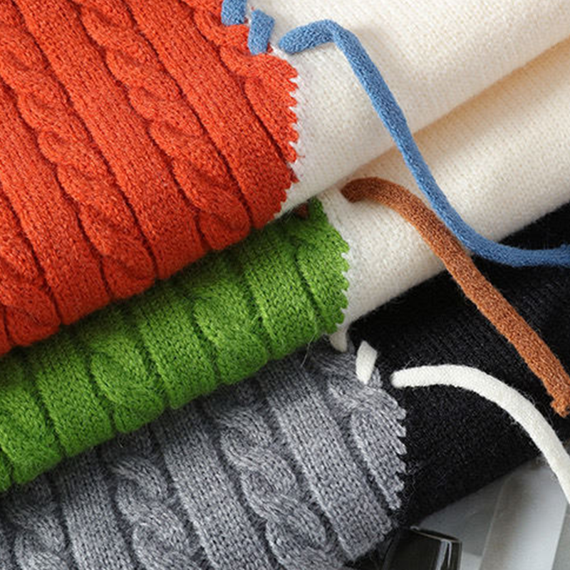 Chic Tide Fashion Retro-Inspired Sweater Matching Round Neck Knitted Top for Him & Her m043