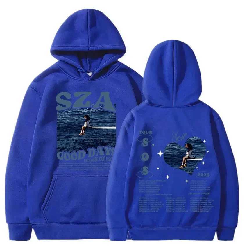 SZA SOS Good Days Printed Hoodies Mens Hoodies Street Clothing Hoodies Sportswear Pulleys Harajuku Unisex Tracksuits Clothing W241210