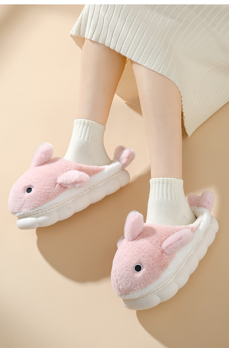 Winter woolen slippers woman Winter woolen flat bottomed womens shoes, man fashionable and warm mens slippers size 34-41-46 with box Color blocked man