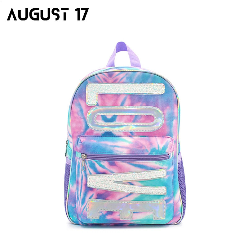 Alphabet n Waterproof Backpack for Teens Classic Large Capacity Lightweight School Bag 241210