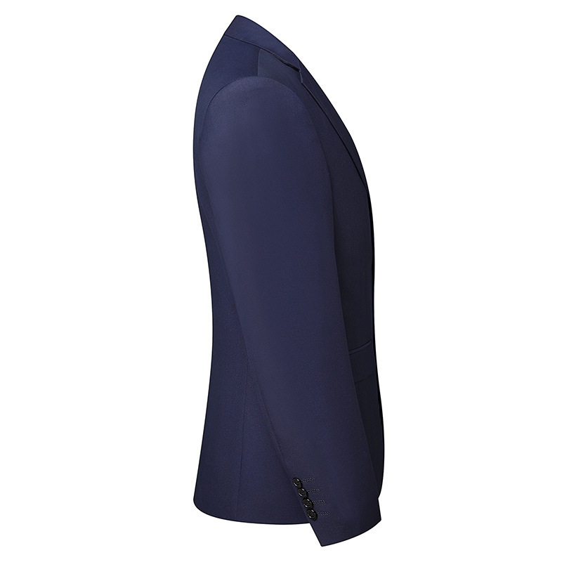 K708 Men's Slim Fit Single-Breasted Business Suit with Jacket