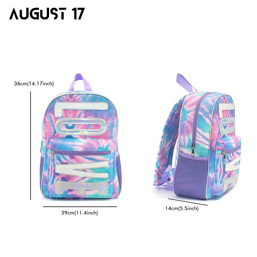 Alphabet n Waterproof Backpack for Teens Classic Large Capacity Lightweight School Bag 241210