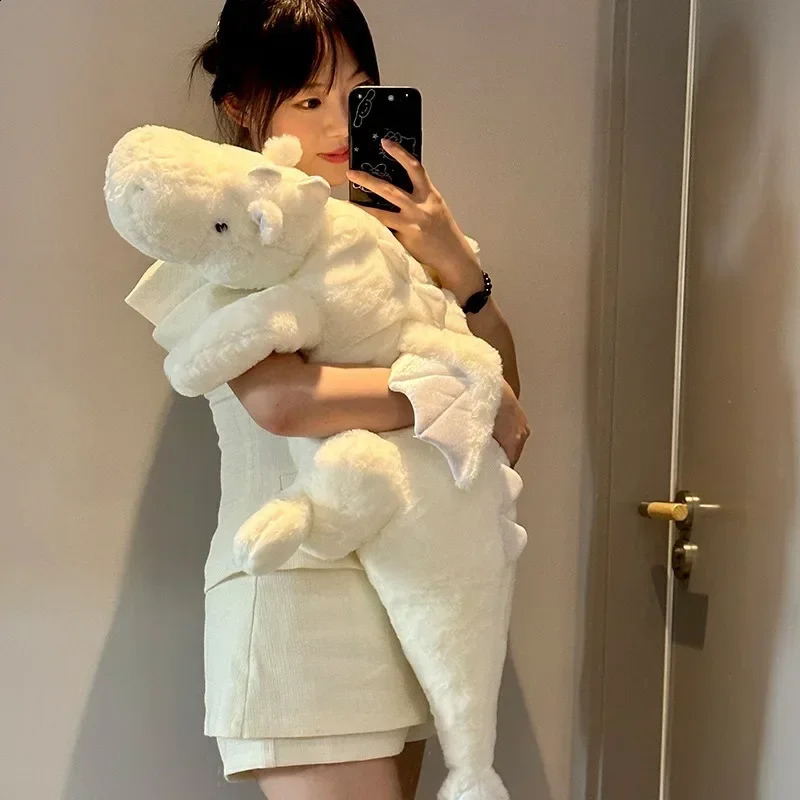 Plush Pillow Little Flying Dragon Doll Sleep Pillow Dinosaur Plush Toy Cute Little Flying Dragon Doll 241210