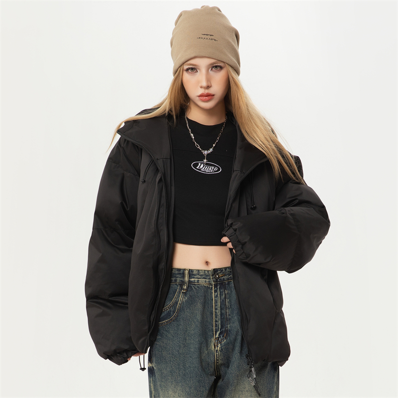 Down Jacket with Hood Female Winter 2024 New Outerwear Women's Lightweight Padded Winter Down Coats and Jackets for Women Offers