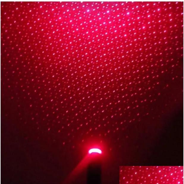 Parts Other Interior Accessories New Car Roof Star Light Led Starry Laser Atmosphere Ambient Projector Usb Decoration Night Home Decor G