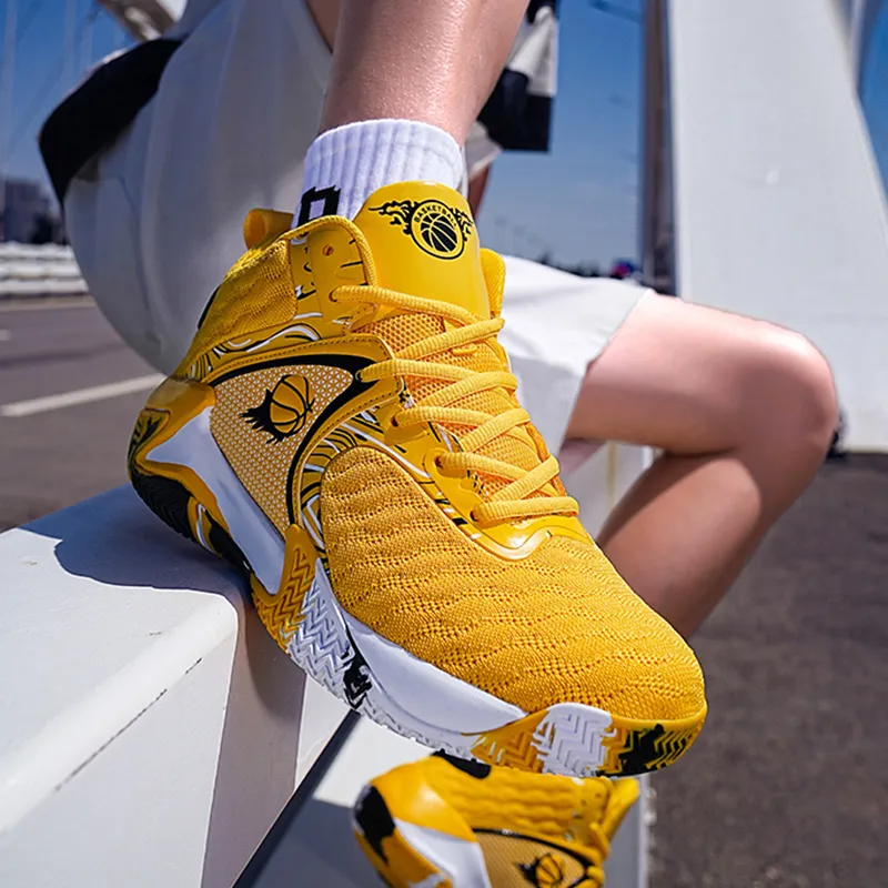 Big size Men Basketball Shoes Breathable Outdoor Sports Shoes Gym Training Basketball Sneakers Men Designer Sneaker Big Size 48 Z 12.11-4