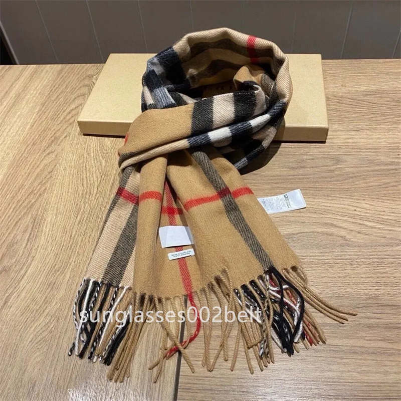 scarf designer cashmere men and women winter scarves ladies shawls big letter burberrys2 burberriness wraps pattern wool high quality plaid neckerchiefs print pas