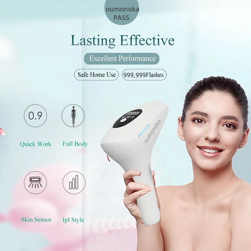 Women Laser Hair Removal IPL Epilator Female Pulsed Light Electric Depilatory Device For Facial Body Bikini 241211