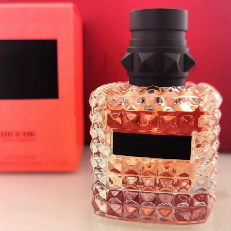 Fast Ship in The US Women Perfume 100ml Donna Eau De Parfum Roma Luxury Smell Aromatic Spray Parfum Female