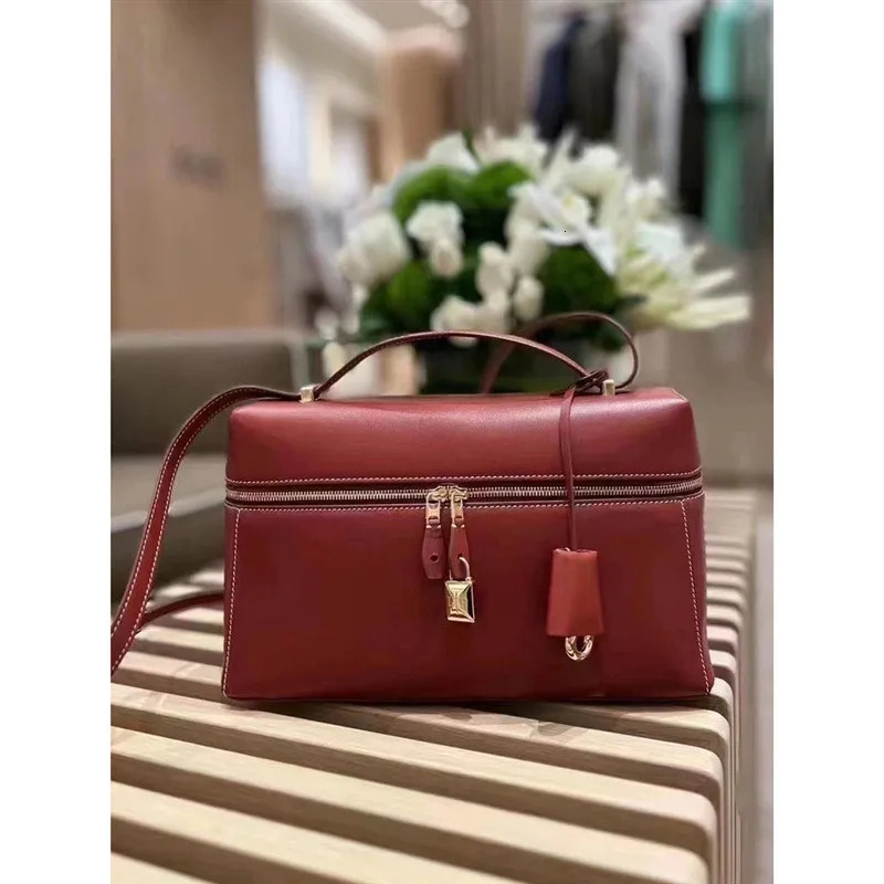 Vintage Inspired Crossbody for Women - Large Square Leather hot Shoulder Bag with Versatile Style