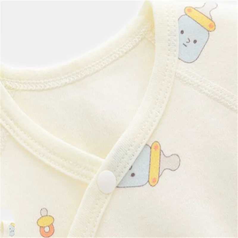 Cotton Newborn Baby Girl Boy Romper Print Baby jumpsuit Casual New Born Clothes for Girls Boys Spring/Summer Collection M241211