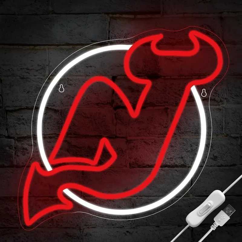 XM hockey neon lights are used for wall decoration hockey LED neon lights mens caves clubs bedrooms parties bars mens gifts boys fans X241210